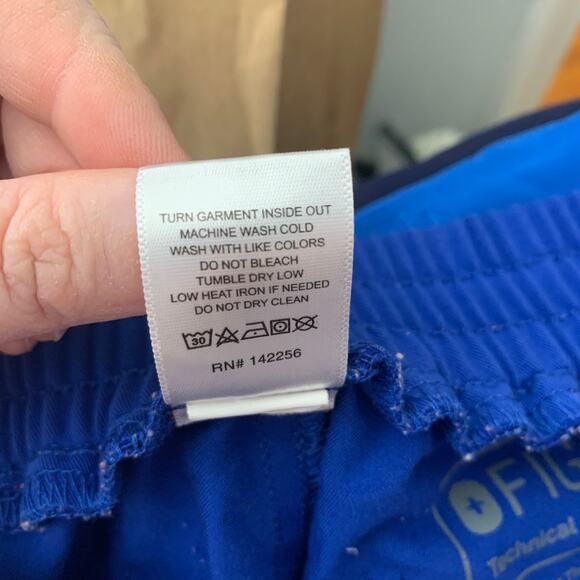 FIGS women's 1648 Winning Blue Yola Skinny Straight Leg scrub pants SZ XXS - Picture 13 of 13